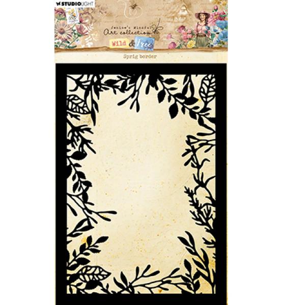 Studiolight • Mask Sprig Border Wild & Free nr.283