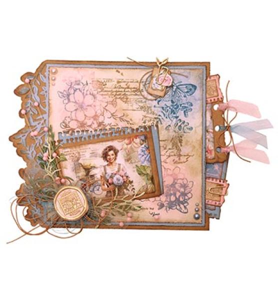 Studiolight • Stamp Script & Wildflowers Wild & Free nr.671