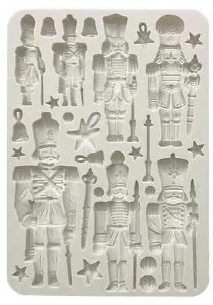 Stamperia, The Nutcracker Silicon Mould A5 Soldiers