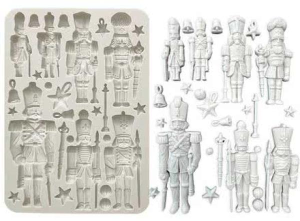 Stamperia, The Nutcracker Silicon Mould A5 Soldiers