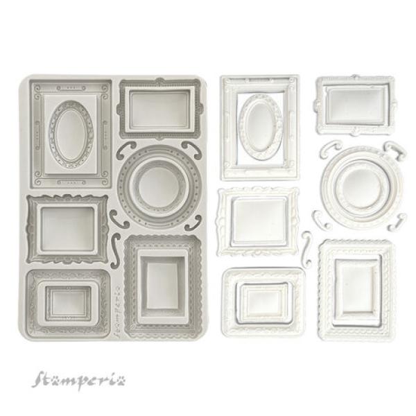 Stamperia, Alterego Silicon Mould A5 Frames