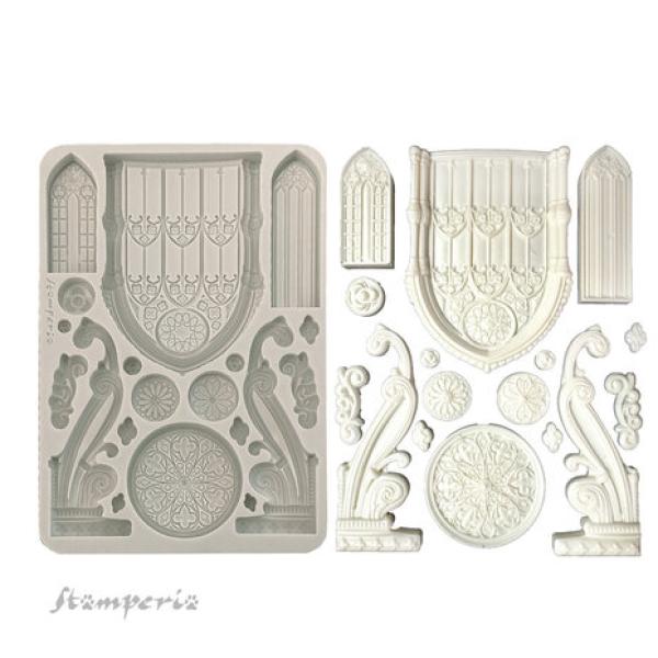 Stamperia, Master of Magic A5 Silicon Mould Architecture Elements