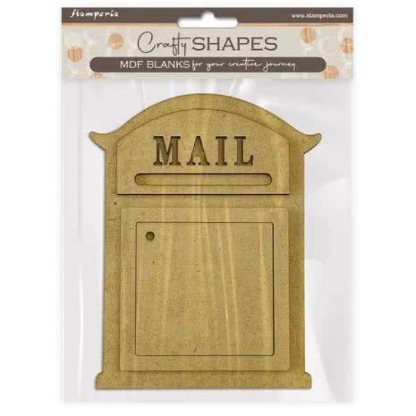 Stamperia, MDF Crafty Shapes Blanks Mail Box