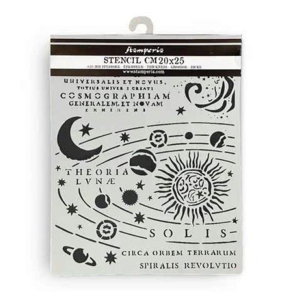 Stamperia, Fortune Thick Stencil Constellation