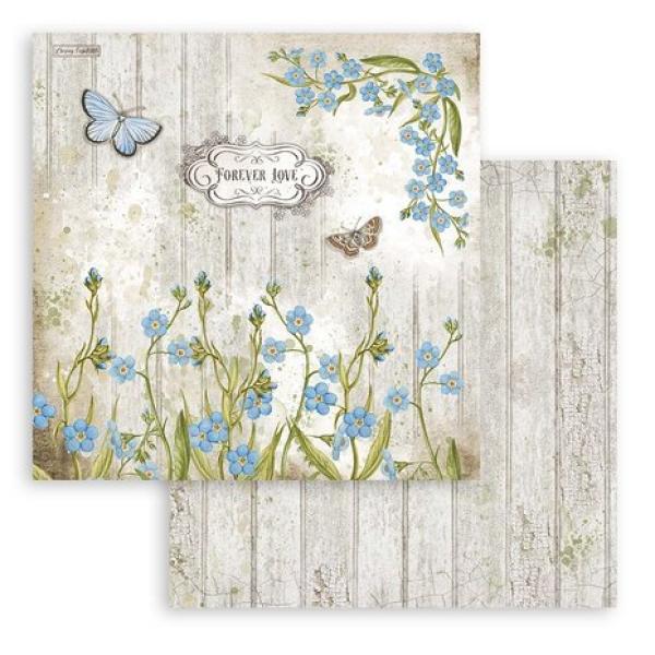 Stamperia, Romantic Garden House 12x12 Inch Paper Pack