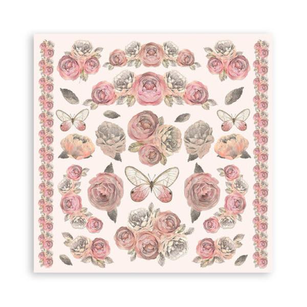 Stamperia, Shabby Rose 12x12 Inch Paper Pack