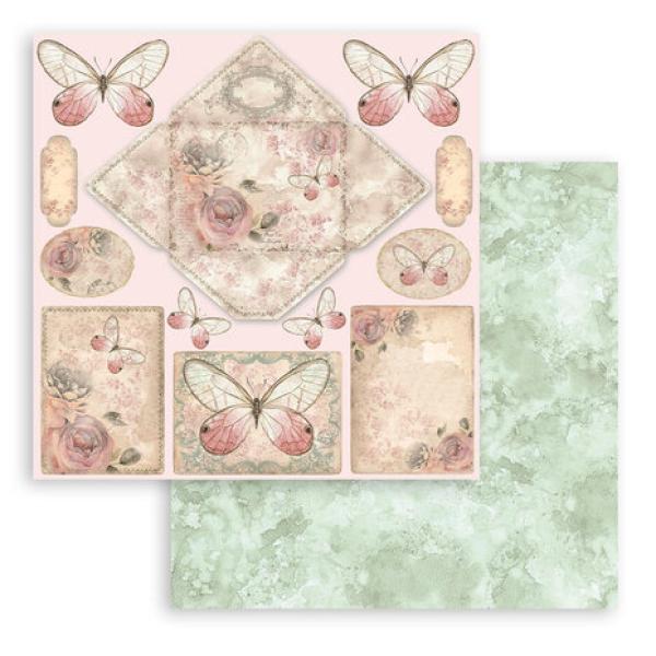 Stamperia, Shabby Rose 12x12 Inch Paper Pack