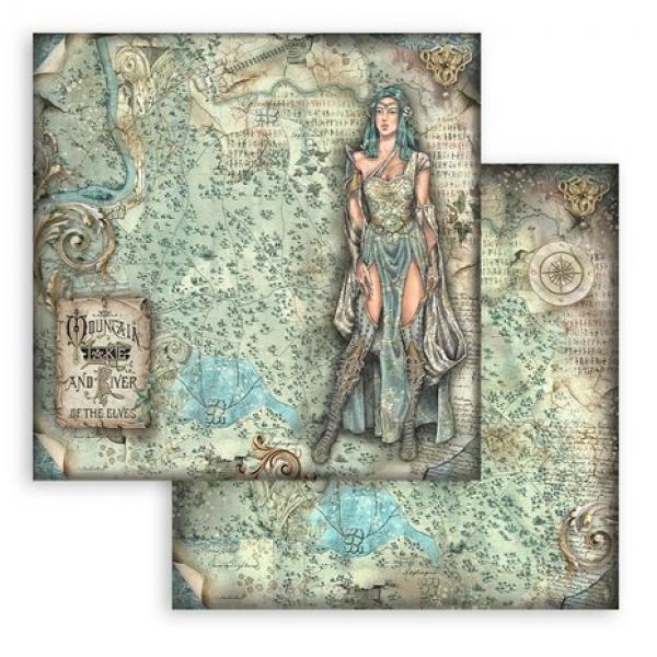 Stamperia, Magic Forest 12x12 Inch Paper Pack