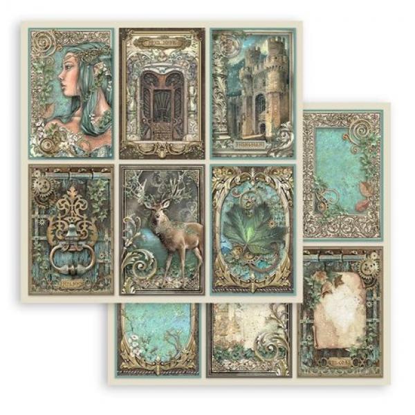 Stamperia, Magic Forest 12x12 Inch Paper Pack