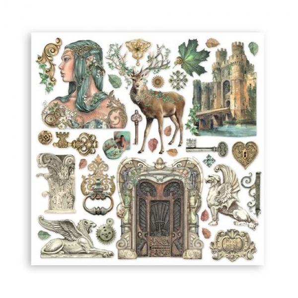 Stamperia, Magic Forest 12x12 Inch Paper Pack