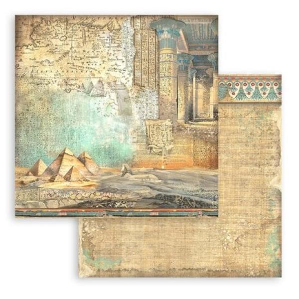 Stamperia, Land of Pharaohs Maxi Background Paper Pack