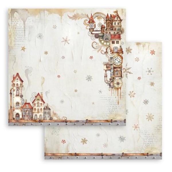 Stamperia, Gear up for Christmas Scrapbook Paper Pack