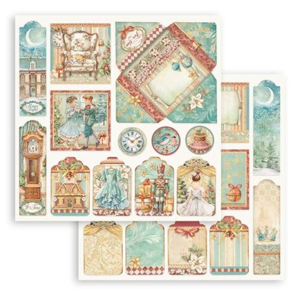 Stamperia, The Nutcracker Scrapbook Paper Pack