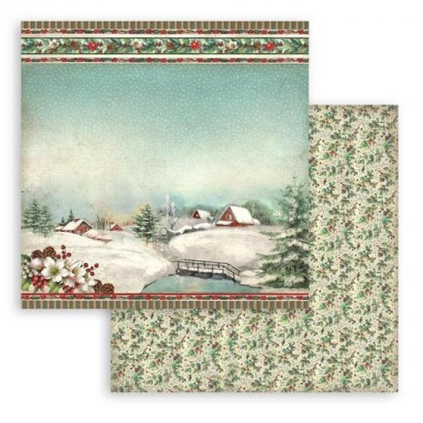 Stamperia, Classic Christmas 12x12 Inch Paper Pack