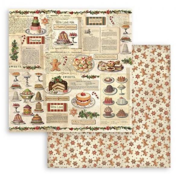 Stamperia, Classic Christmas 12x12 Inch Paper Pack