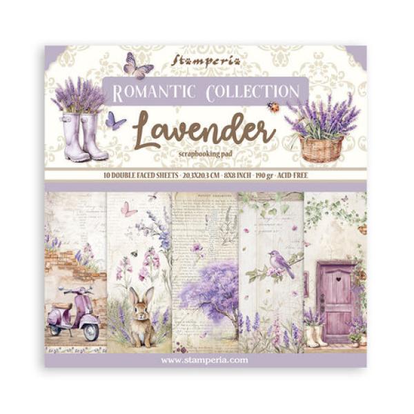 Stamperia, Lavender Paper Pack