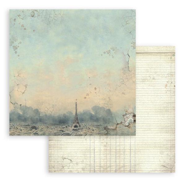 Stamperia, Voyages Fantastiques Backgrounds 8x8 Inch Paper Pack