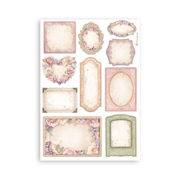 Stamperia, Romance Forever A5 Washi Pad