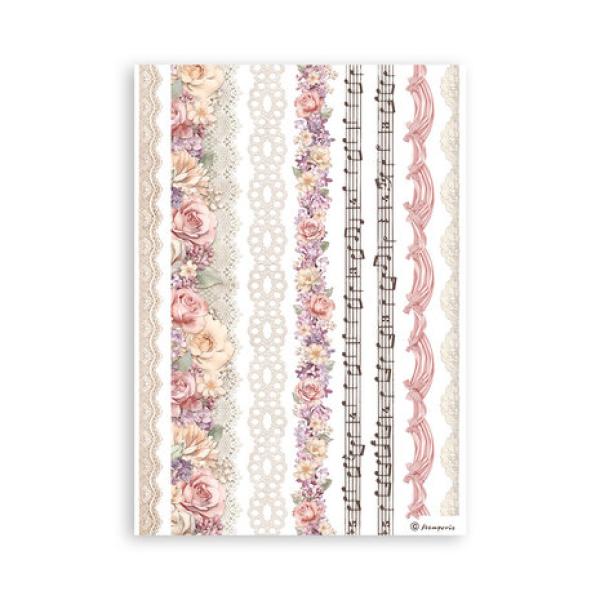 Stamperia, Romance Forever A5 Washi Pad