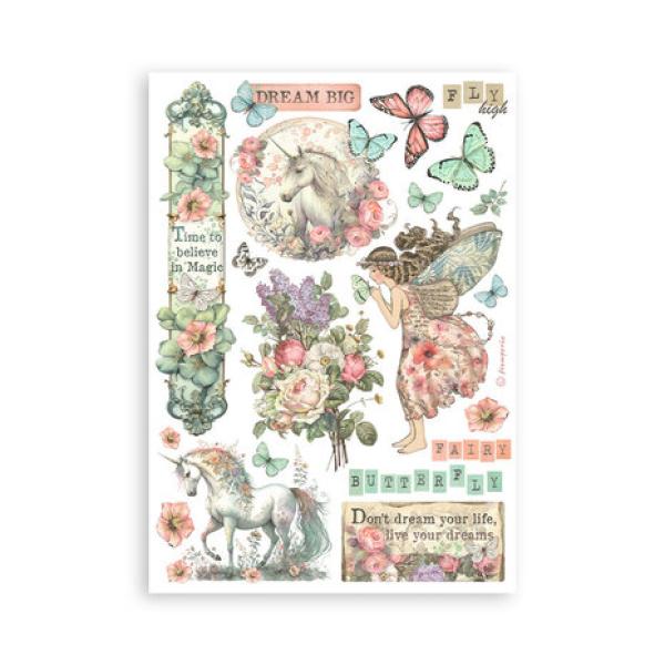 Stamperia, Wonderland Washi Pad