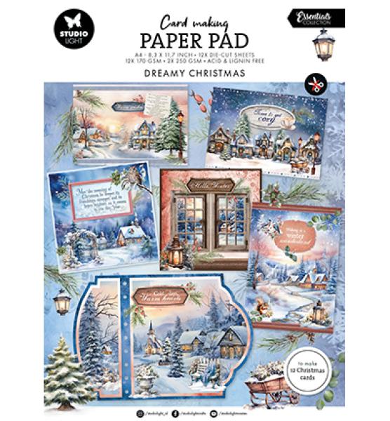 Studiolight • Card making pad Dreamy Christmas Essentials nr.12