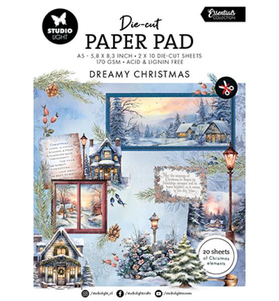 Studiolight • Paper Pad Dreamy Christmas Essentials nr.202