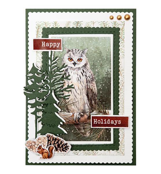 Studiolight, Paper Pad Festive Forest 2