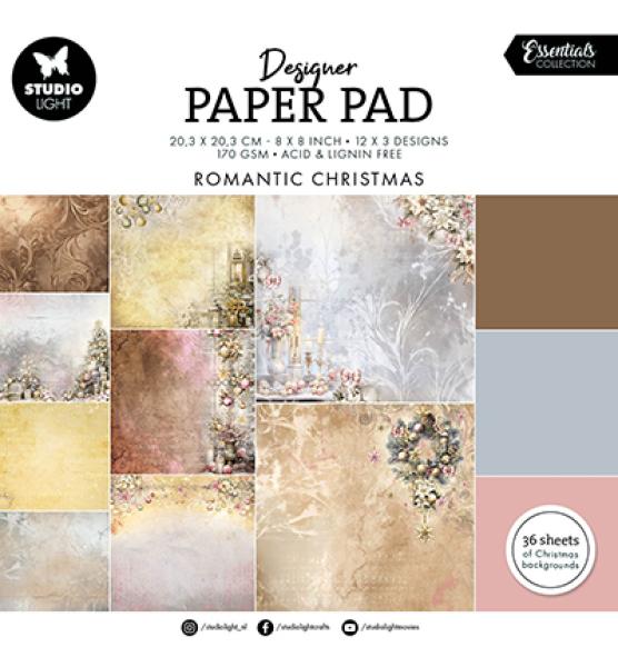 Studiolight • Paper Pad Romantic Christmas Essentials nr.197