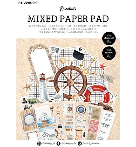 Studiolight • Paper Pad Mixed Paper Pad Vintage Summer Essentials nr.23