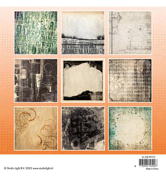 Studiolight • Paper Pad Grunge papers Grunge Collection nr.110