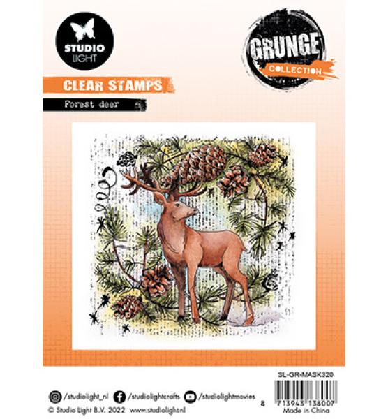 Studiolight, Stamp Forest deer Grunge