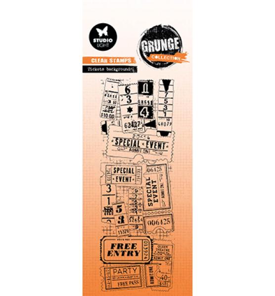 Studiolight • Stamp Tickets background Grunge Collection nr.676