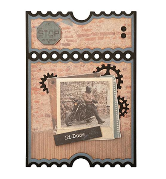 Studiolight • Die Cut Paper Pad Paper elements Gearhead's Workshop nr.185