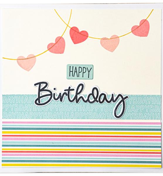 Studiolight • Stamp and Die Happy birthday Sweet Stories nr.80