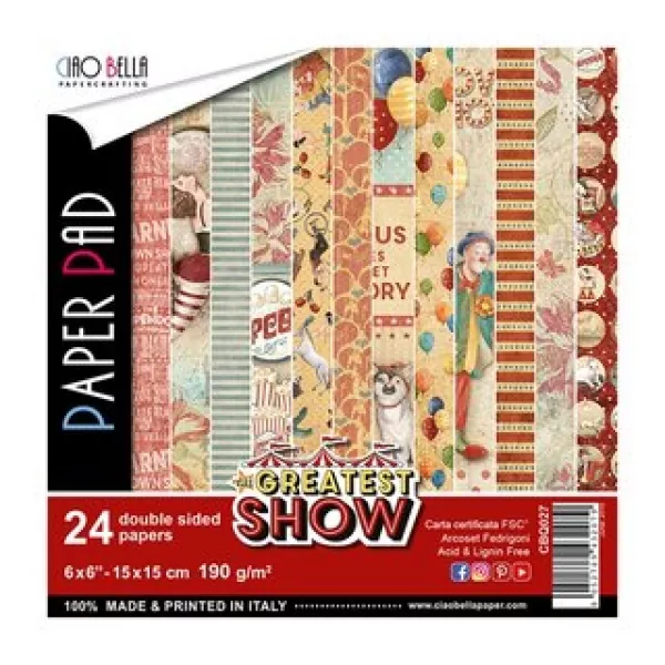 Cioa Bella, Paper Pad the Greatest Show