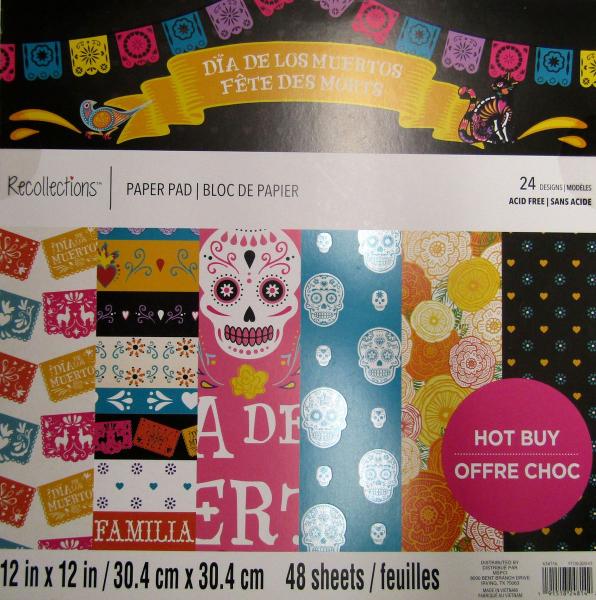 Craft Smith Scrapbook Block Dia De Los Muertos