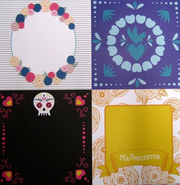 Craft Smith Scrapbook Block Dia De Los Muertos