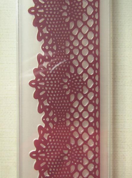 Crafters Companion, Embossingfolder Delicate Lace Border