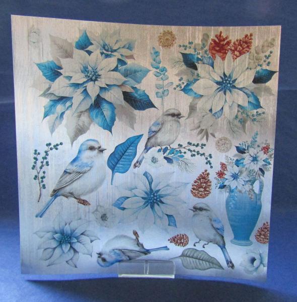 Ciao Bella, Elegance of Blue Deluxe Paper Silver