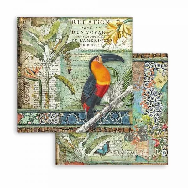 Stamperia Amazonia Inch Paper Pack