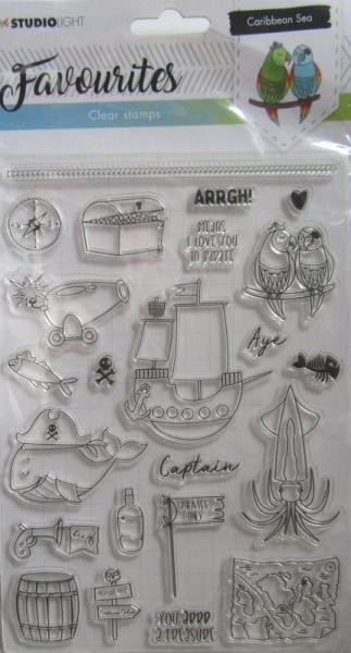 Studiolight, Clear Stamps Pirates