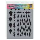 Ranger, Dyan Reaveley Dylusions Stencil L Tree Border