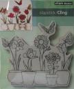 Penny Black, Stempel Potted Flowers